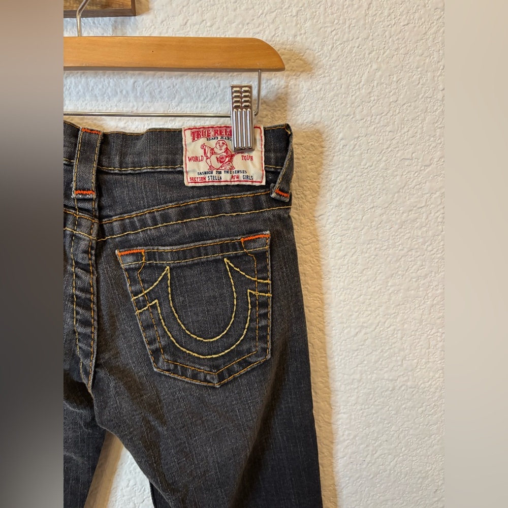True Religion size 10 black jeans